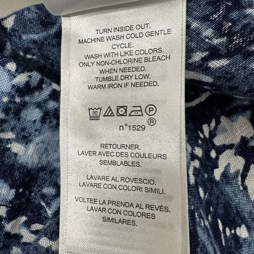 Ralph Lauren‎ Linen Shorts Blue Paperbag Size 12